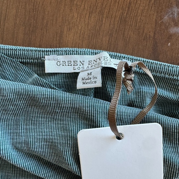 Green Envelope Short Sleeve Top - Picture 3 of 3